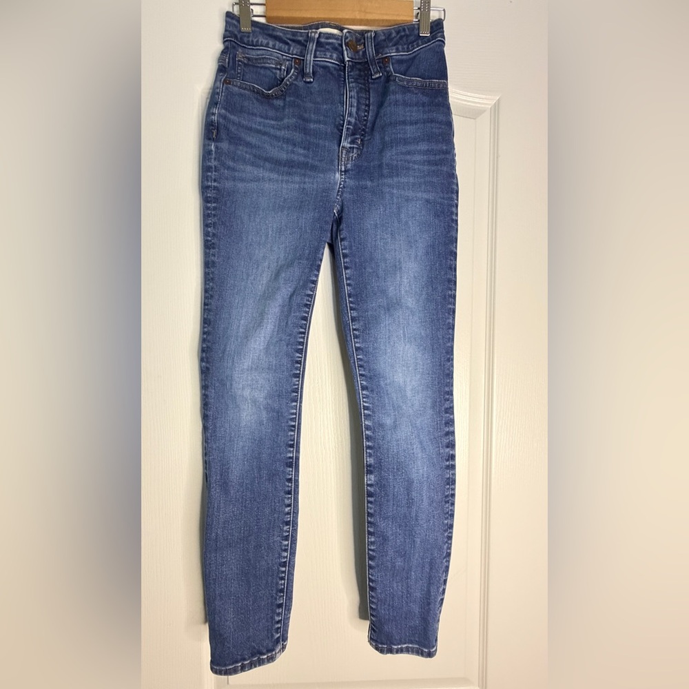 Madewell Curvy High-rise Skinny Jeans, Size 27